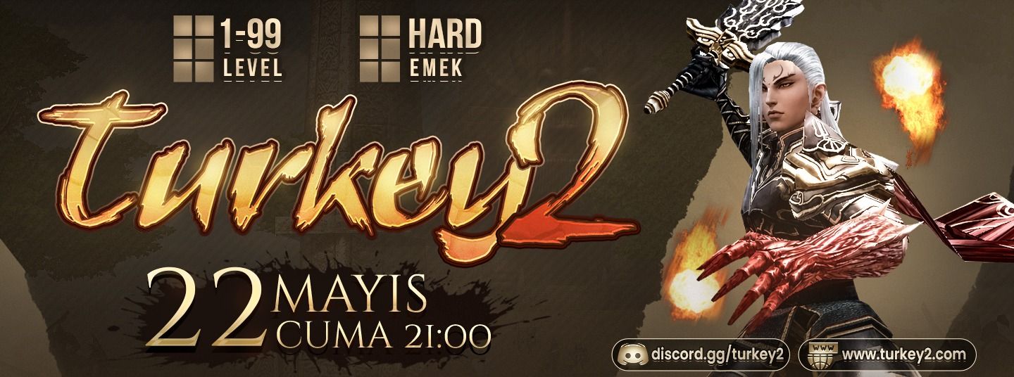 Turkey2 1-99 HardSchool PvP SERVER Giriş Resmi